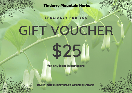 Tinderry Mountain Herbs Gift Voucher $25