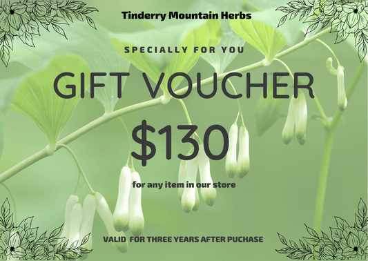 Tinderry Mountain Herbs Gift Voucher $130