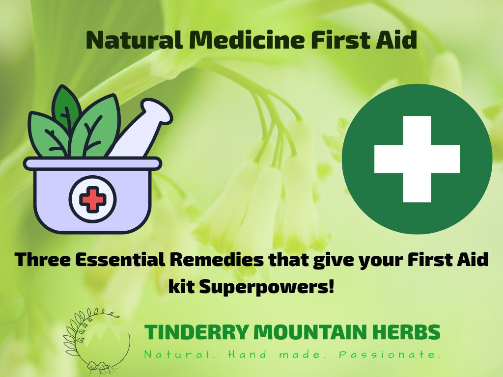 Three Essential Natural Remedies for your first aid kit
